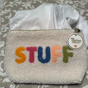 The Darling Effect teddy cosmetic bag